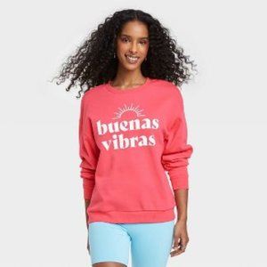 Buenas Vibras Graphic Sweatshirt